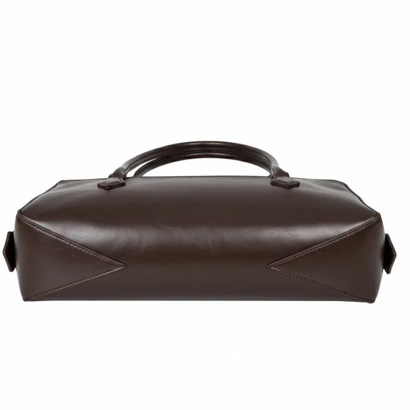 Rachel Zoe Chocolate Brown Barrel Bag RZ-8585 NWT - Picture 7 of 7